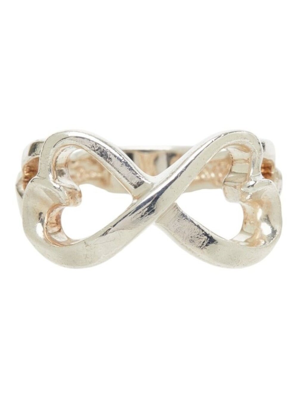 Tiffany & Co Double Loving Heart Paloma Picasso Ring Silver